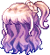 Black Sugarbang Hair, purple