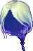 Black Twenty Hair, blue