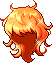 Black Odyssey Hair, orange