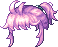 Chic Ponytail, purple