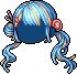 Tangy Top Hair, blue