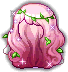Black Sylvan Forest Hair, red