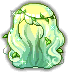 Black Sylvan Forest Hair, green