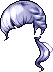 Black Darkhound Hair, purple