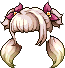 Black Voluminous Pigtails, brown