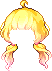 Rough Volume Hair, blonde