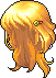 Black Irena Hair, blonde