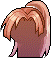 Black Long Swordswoman Hair, brown