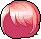 Black Short Swordswoman Hair, red