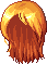 Black Slip Hair, orange