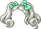 Black Royal Twin Tails Hair