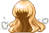 Black Glam Shiny Hair, brown