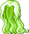 Black Cygnus Hair, green