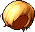 Black Eastern Rocker Hair, blonde