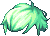 Ultra-Bubble Hair, green