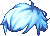 Ultra-Bubble Hair, blue