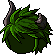 Magnus Hair, green