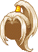 Akechi Mitsuhide Hair, brown