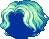 Boomy Hair, green