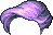 Pomade Hair, purple