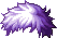 Short Sporty Hair, purple