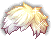 Temporal White Rabbit Hair, blonde