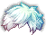Temporal White Rabbit Hair, green