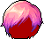 Black Dashing Kenji Hair, red