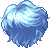 Black Butter Hair, blue