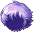 Black Phantom Hair, purple