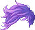 Windy Hair, purple