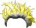 Black Avant-garde Nest Hair