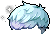 Twinkling Star Hair, blue