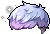 Twinkling Star Hair, purple