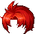 Damien Hair, red