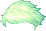 Black Sosom Hair, green