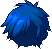 Nue Hair, blue
