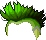 Sol Hair, green