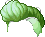 Black Pompadour, green