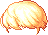 Black Latte Bubble Hair, orange