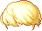 Black Latte Bubble Hair, blonde