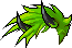 Ibaraki Hair, green