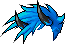 Ibaraki Hair, blue