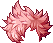Spiky Mess Hair, red
