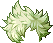 Spiky Mess Hair, green