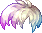 Black Multi Hair, purple