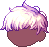 Short Cropped Hair, purple