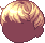 Black Short Swirly Hair, brown