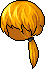 Black Manji Hair, blonde