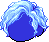 Scraggly Hair, blue